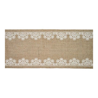 Sample - Schumacher Cecily Tape in Natural For Sale