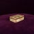 Overview An elegant rectangular box in green onyx, Italian, 1970s, with warm brass mounts. A luxurious desk or vanity...