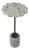 Petal Marble End Table For Sale