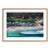Toni Frissell 'Capri Boat' Archival Pigment Print Framed in Brown For Sale