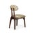 Silhouette Dining Chair in Embroidered Fabric from Insidherland For Sale - Image 4 of 11