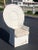White Split Reed Bamboo Peacock chair. Some call it an Emmanuel chair. Perfect statement piece for porch or anywhere. Boho...
