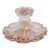 Antique Bohemian Enameled Cabinet Bottle For Sale