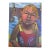 Bright Figurative Portrait Painting of a Girl in Swimsuit by Amy Scherer For Sale