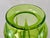 1990s Hand Blown Green Applied Glass Vase W/ Label by Margie’s Garden For Sale - Image 5 of 7