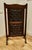 Carved Gothic oak panelled fire screen. This sturdy screen has 2 heavy carved panels set in an oak frame. The screen is in...