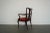 Vintage Mahogany Lyre-Back Armchair For Sale - Image 13 of 14