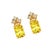 2010s Natural Sapphire Diamond Earrings 14k Gold 1.74 TCW Certified For Sale - Image 5 of 18