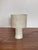 Ceramic Table Lamp Contemporary Handmade Dusty White Table Lamp For Sale - Image 4 of 7