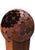 Contemporary Stefan Traloc, Globe with Angled Pedestal, 2021, Corten Steel For Sale - Image 3 of 4