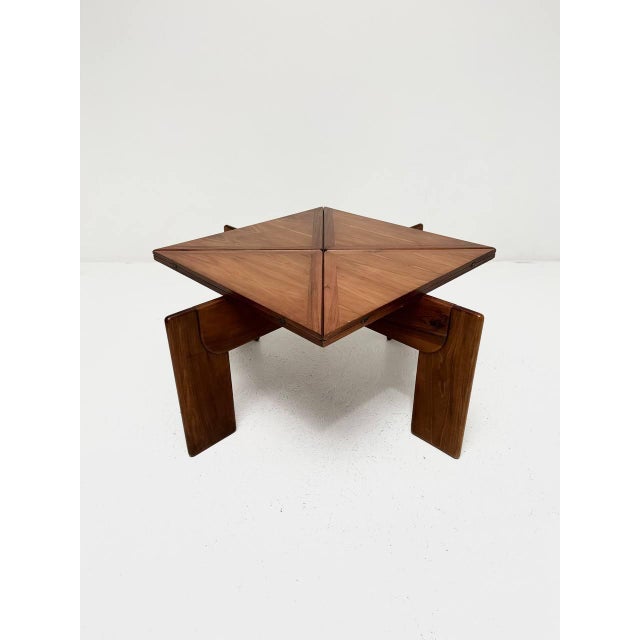 Brown Dining Table by Silvio Coppola for Bernini, 1960s For Sale - Image 8 of 18