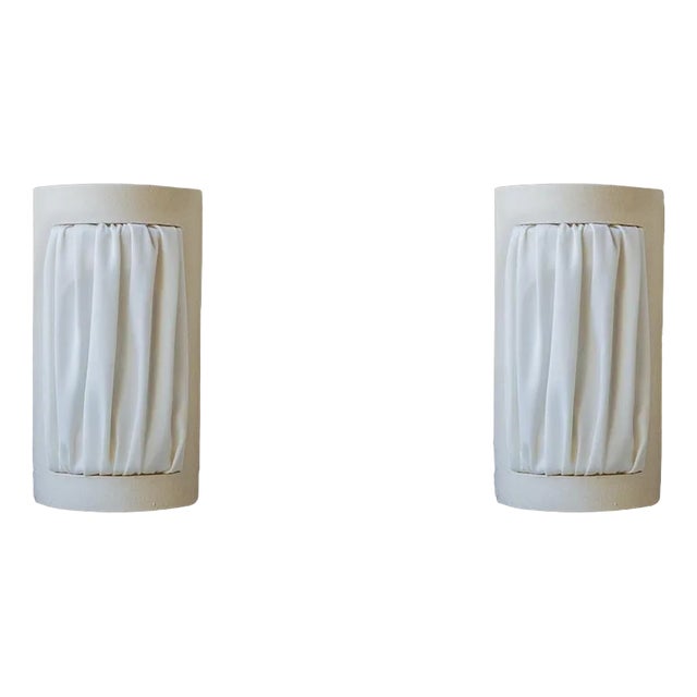 Small Almond Istos Wall Lights by Lisa Allegra, Set of 2 For Sale