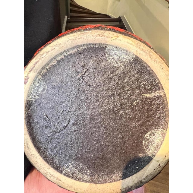 1970s Floor Vase in Fat Lava from Scheurich Keramik, 1970s For Sale - Image 5 of 6