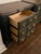 Traditional Vintage Vaughan-Bassett 3-Drawer Nightstands in Deep Green, Pair For Sale - Image 3 of 6
