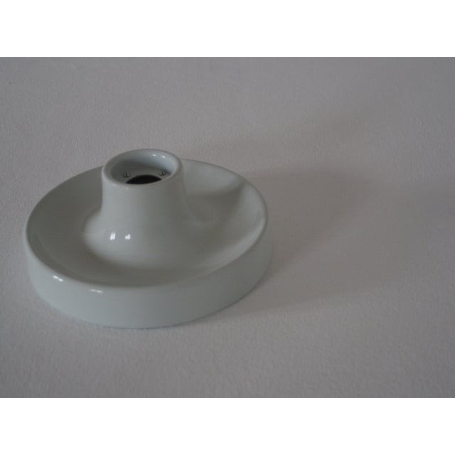 Mid-Century Modern Italian White Flush Mount from Tronconi, 1970s For Sale - Image 9 of 13