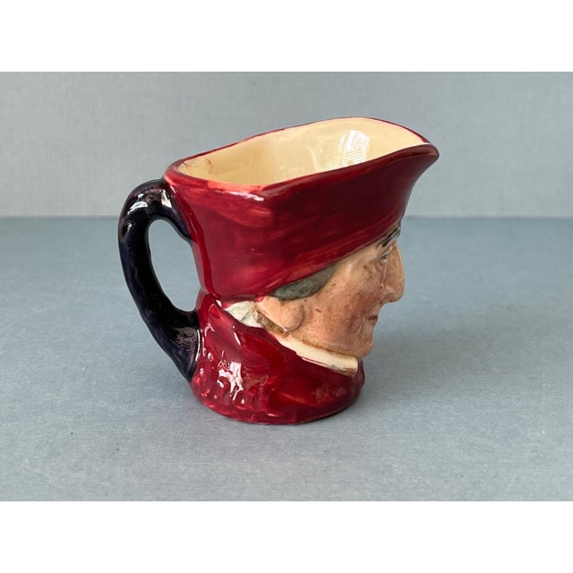 Traditional Vintage 'The Cardinal' Royal Doulton Character Toby Jug Mug Small England For Sale - Image 3 of 8