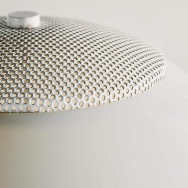 Beige Metal Table Lamp, 1970s For Sale - Image 8 of 9