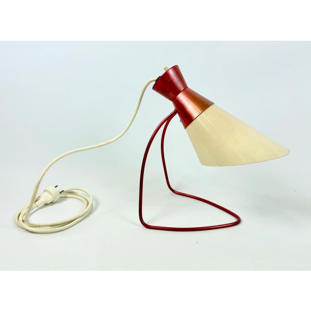 Mid-Century Modern Table Lamp by Josef Hurka for Napako, 1950s For Sale - Image 9 of 9