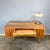 Vintage Desk in Walnut with Glass Top, 1950s For Sale - Image 9 of 14