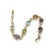 Bochic “Capri” Peridot & Multi Color Gem Bracelet Set In 18K Gold & Silver For Sale In New York - Image 6 of 12