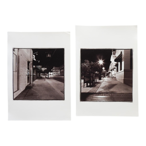 Late 20th Century San Marcos Texas Evening Cityscape Photograph - A Pair