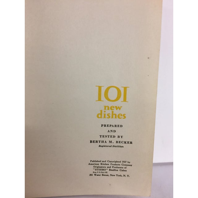 Mid-Century Modern 101 New Dishes, Book For Sale - Image 3 of 7