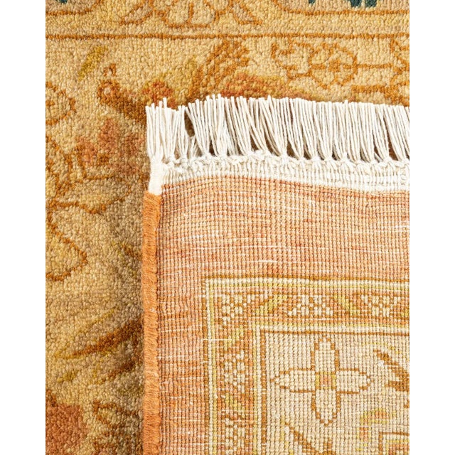 2000 - 2009 Mogul, One-of-a-Kind Hand-Knotted Area Rug in Brown, 8' 2" x 10' 5" For Sale - Image 5 of 8