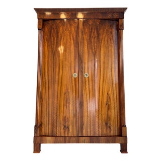 Antique Biedermeier Hallway Wardrobe For Sale