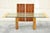 Vintage Mid Century Modern Lacquered Rosewood and Brass Cantilever Glass Top Extension Dining Table attributed to Vladimir...