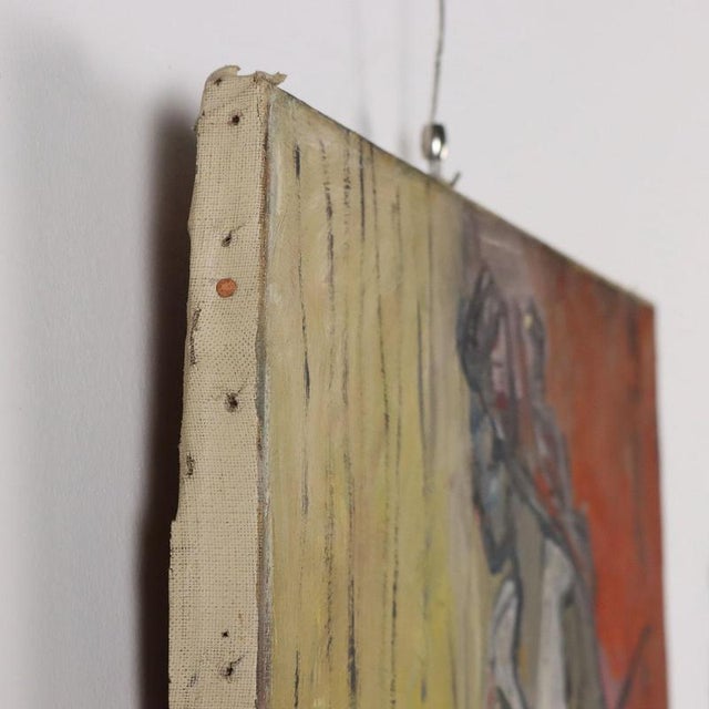 Orazi, Figure, Oil on Canvas For Sale - Image 8 of 10