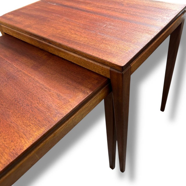Vintage Nesting Tables by Gordon Russell, 1970s, Set of 2 For Sale - Image 4 of 6