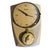 Wall Kitchen Clock in Porcelain and Glass Quartz with Egg Timer from Remington Lektro-Kling, 1964 For Sale - Image 6 of 6