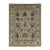 Sultani Pomegranate Floral Wool Rug in Gray, Teal and Burgundy, 5' X 6'9" For Sale