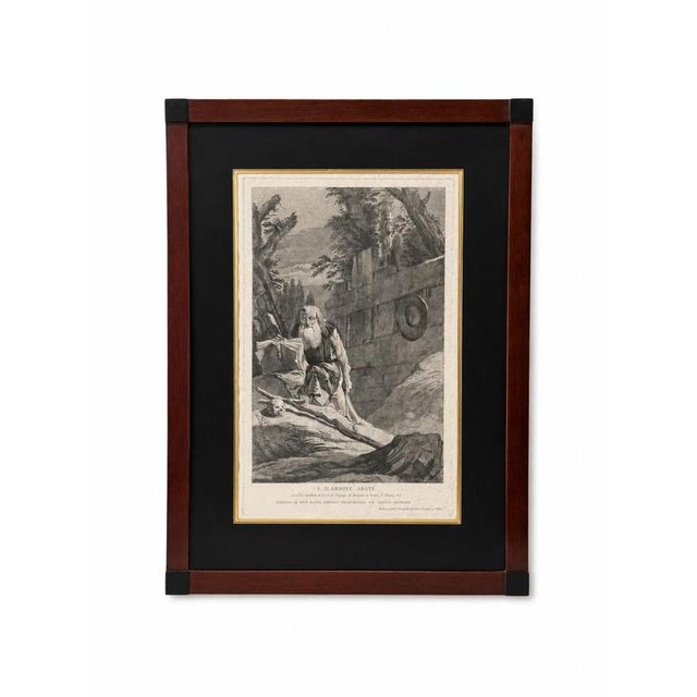 Giovanni Battista Tiepolo, St Hilarion, 20th Century, Engraving For Sale - Image 6 of 6