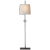 Transitional Visual Comfort Signature Cranston Buffet Lamp in Aged Iron with Natural Paper Shade For Sale - Image 3 of 3