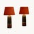 Large Vintage Swedish Ceramic Lamps from Tilgmans Company, 1960s, Set of 2 For Sale - Image 6 of 6