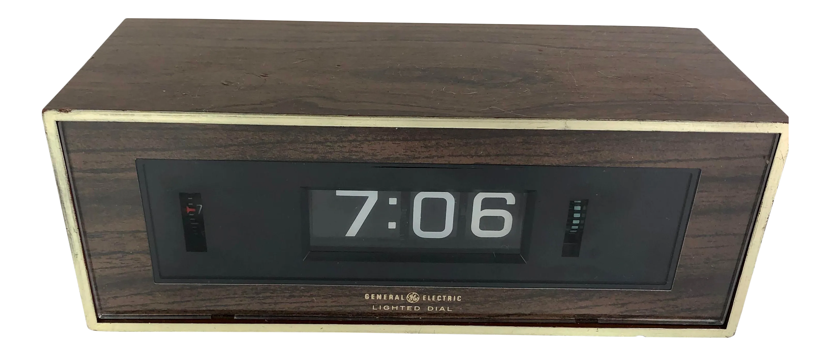 Vintage General Electric Flip Clock | Chairish