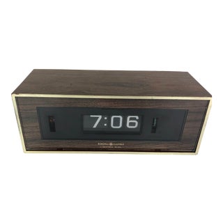 Vintage General Electric Flip Clock For Sale