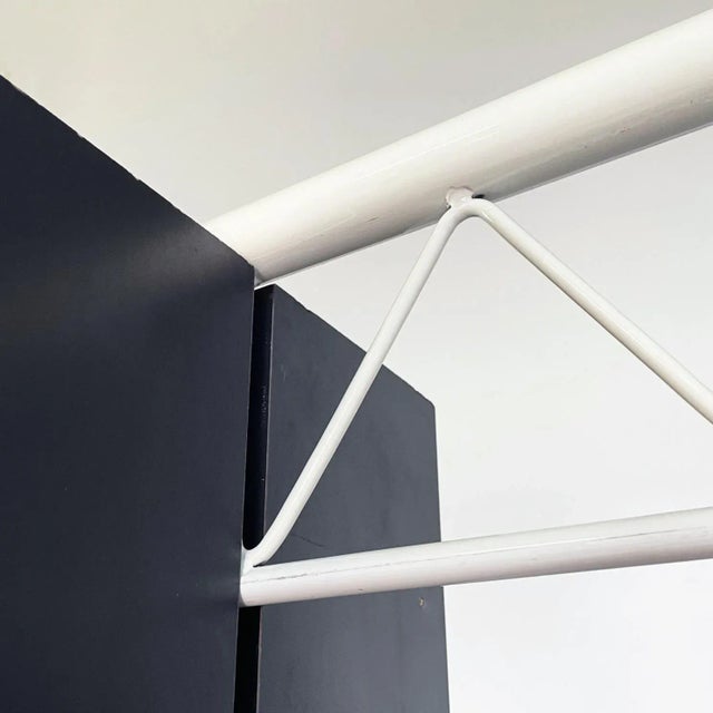 Mid-Century Modern Italian Black Bookcase by Stoppino and Acerbis, 1980s For Sale - Image 14 of 18