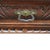 English Jacobean Carved Oak Sideboard With Ornate Stained Glass C1900 For Sale - Image 10 of 16
