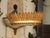 Vintage Spanish Gilt Metal Crown Chandelier with Frosted Glass and Leaf Motifs For Sale - Image 9 of 12