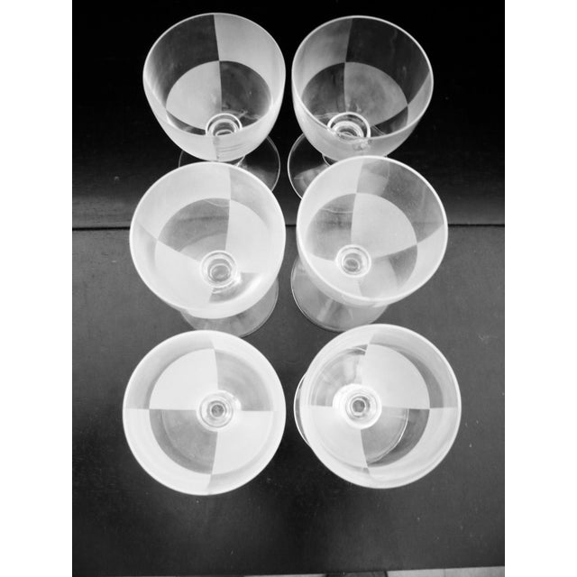 Glass 1980s Art Deco Hermes Paris Crystal Glasses - Set of 18 For Sale - Image 7 of 16