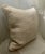2020s Beige/ White Herringbone Jacquard Decorative Pillow Cover For Sale - Image 5 of 6