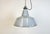 Paint Industrial Grey Enamel Factory Pendant Lamp, 1960s For Sale - Image 7 of 18
