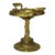 Antique Gilt Bronze Tazza With Fluted Column C1880 For Sale