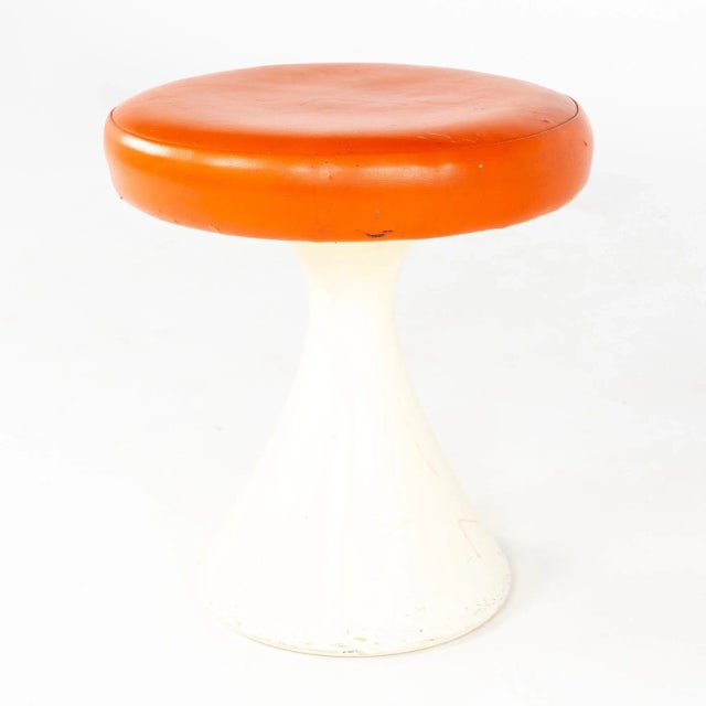 Mid-Century Modern Saarinen Style Mid Century Tulip Stool For Sale - Image 3 of 6
