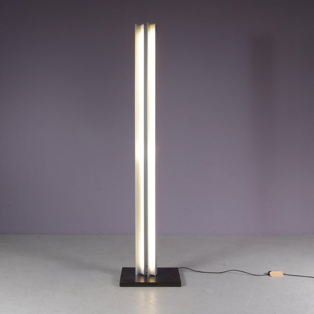 Metal Charis O-Serie 13/18 Floor Lamp by Herman Hermsen, 1990s For Sale - Image 7 of 18