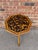 English 19th Century Decoupage Bamboo Side Table For Sale - Image 3 of 6