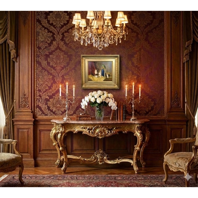 Louis Eugène Lambert- Four Cats playing w/a Parrot- 19th century Oil Painting French Realist - Oil Painting on canvas-...