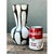 Vintage Abstract Design Ceramic Vase For Sale - Image 4 of 12